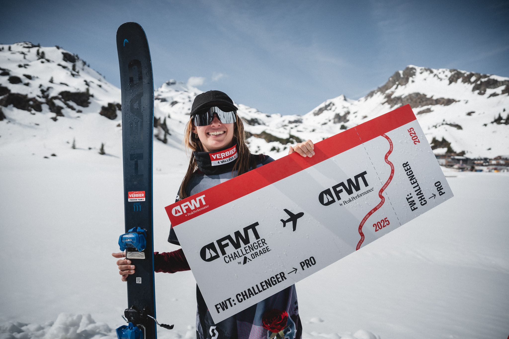La Morginoise Jenna Keller décroche son ticket pour le Freeride World Tour